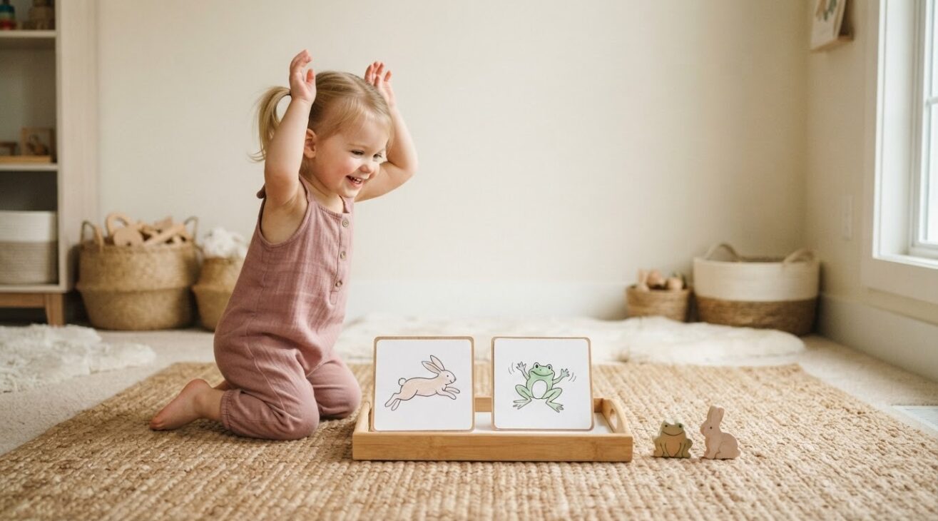 5-Minute Animal Movements Activity for 2-Year-Old Toddlers