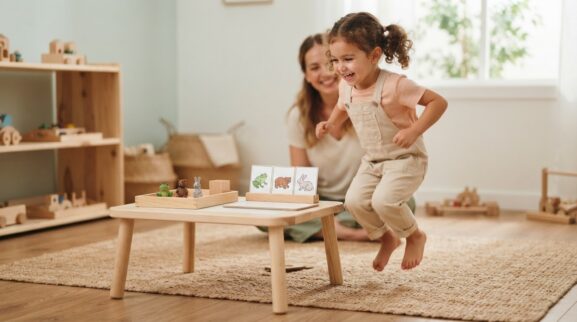 5-Minute Animal Movements Activity for 4 Years learning activity for a 4-year-old