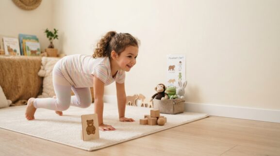 5-Minute Animal Movements Activity for 5 Years learning activity for a 5-year-old