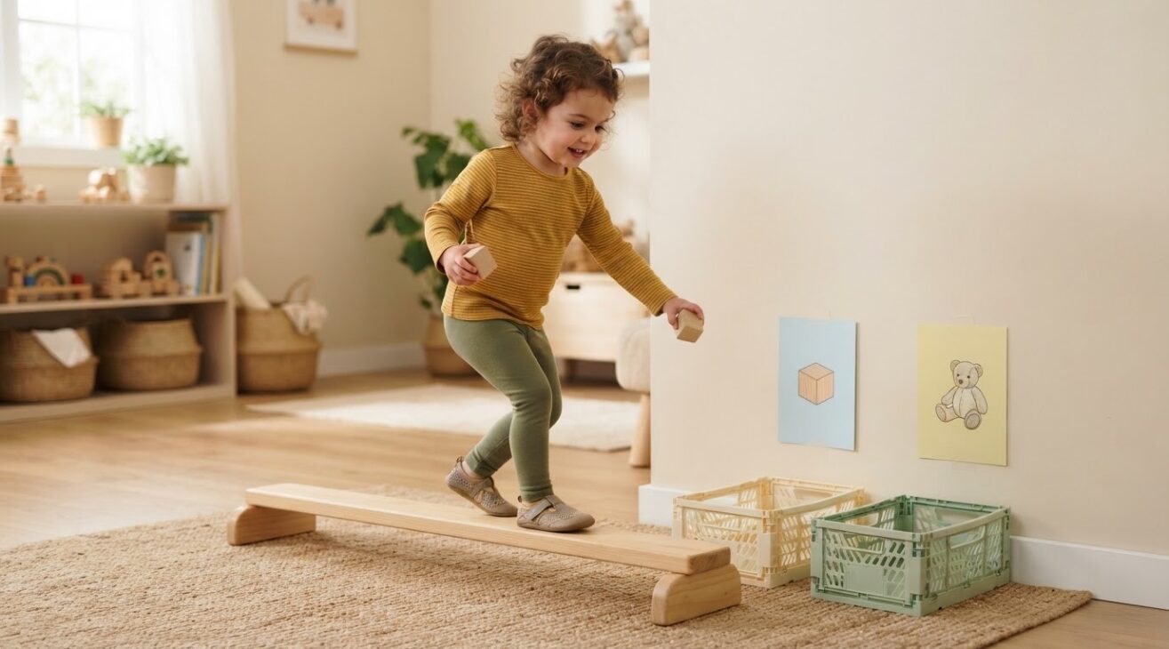 5-Minute Balance & Coordination Activity for 2-Year-Old Toddlers