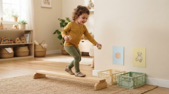 5-Minute Balance & Coordination Activity for 2 Years learning activity for a 2-year-old