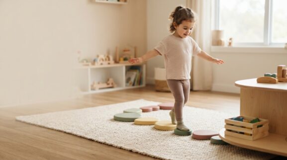 5-Minute Balance & Coordination Activity for 3 Years learning activity for a 3-year-old