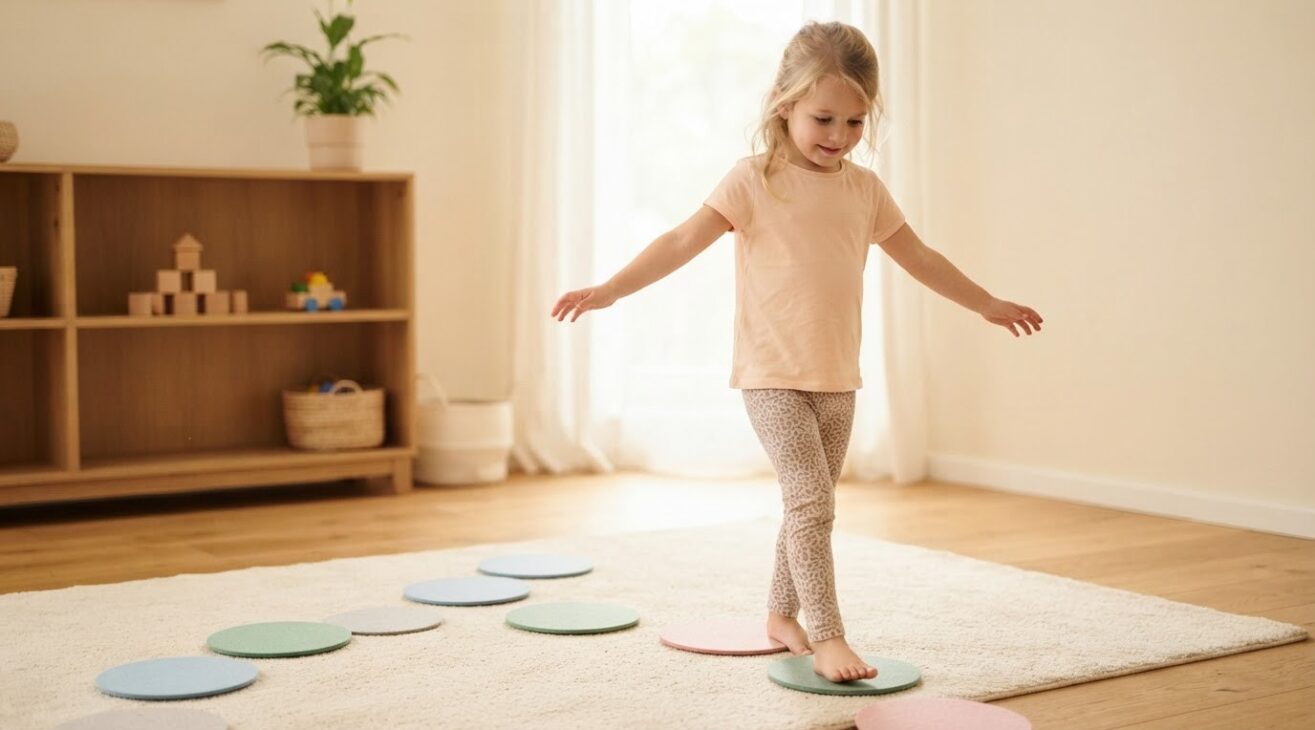 5-Minute Balance & Coordination Activity for 5-Year-Old Kids
