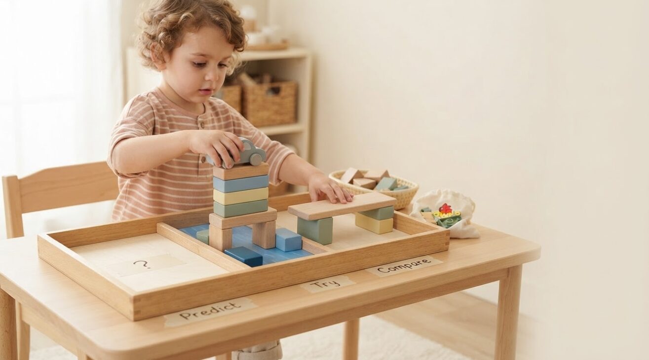 5-Minute Building & Construction Activity for 4-Year-Old Kids