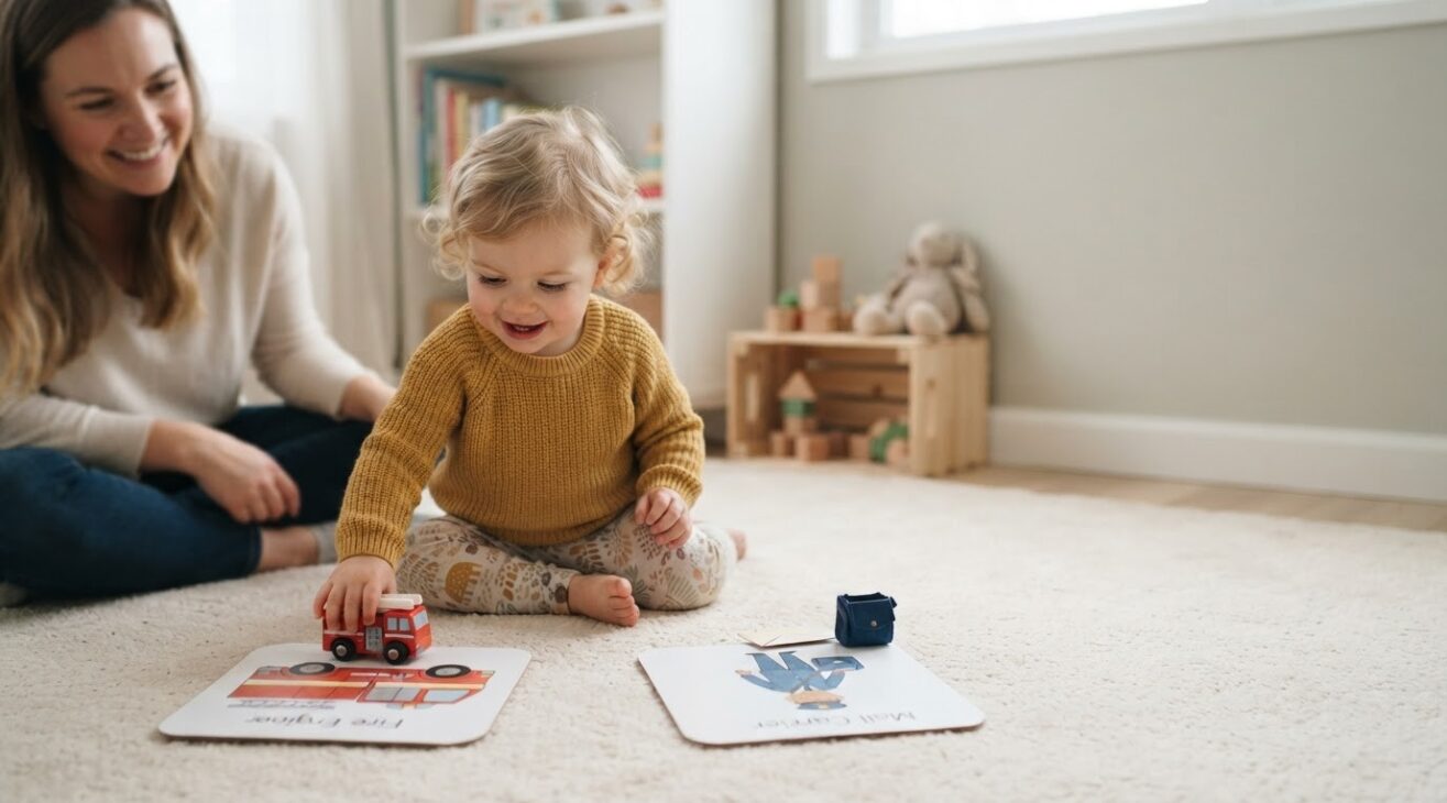 5-Minute Community Helper Pretend Activity for 2-Year-Old Toddlers
