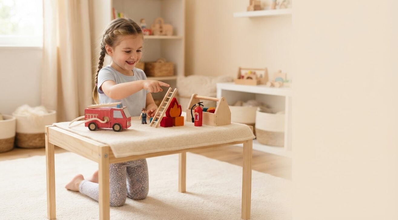 5-Minute Community Helper Pretend Activity for 5-Year-Old Kids