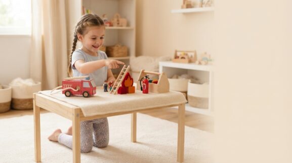 5-Minute Community Helper Pretend Activity for 5 Years learning activity for a 5-year-old