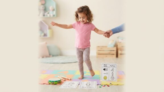 5-Minute Dance & Freeze Activity for 4 Years learning activity for a 4-year-old