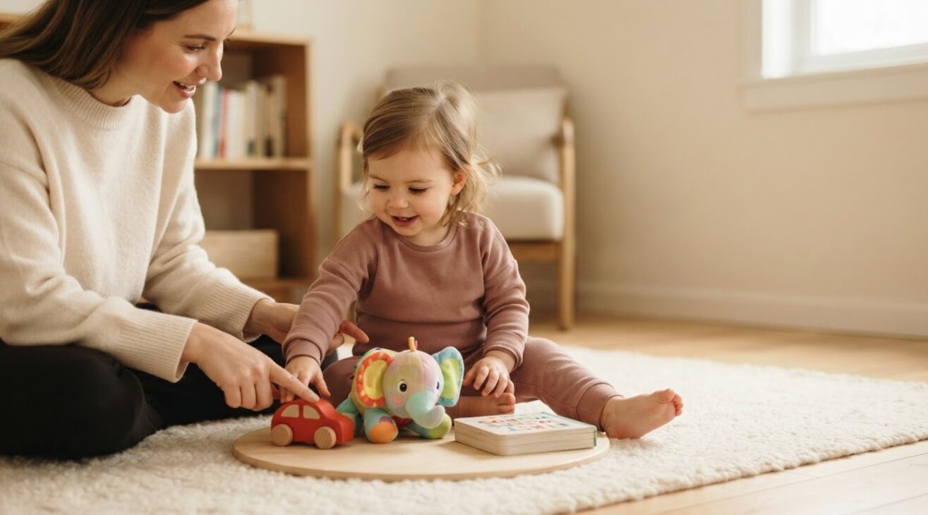 5-Minute Language Play: First Words for 1-Year-Old Toddlers