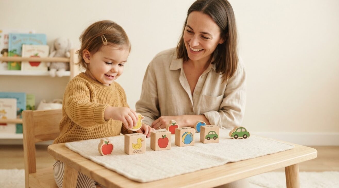 5-Minute Language Play: First Words for 3-Year-Old Toddlers