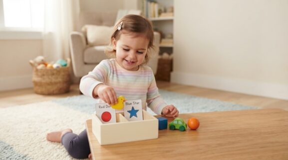 5-Minute Language Play: Position & Direction Words for 2 Years learning activity for a 2-year-old