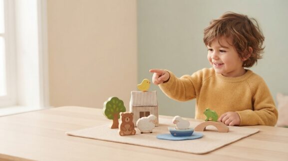5-Minute Language Play: Position & Direction Words for 3 Years learning activity for a 3-year-old