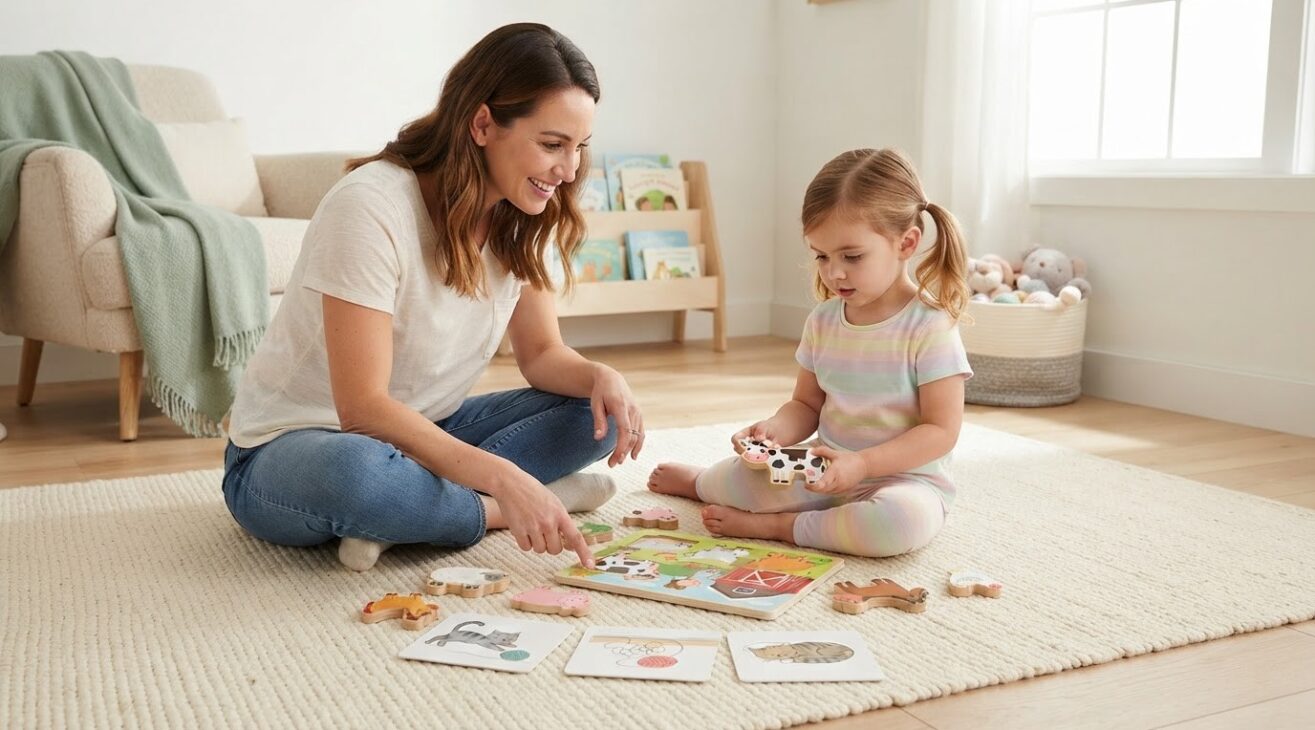 5-Minute Language Play: Questions & Conversation for 3-Year-Old Toddlers