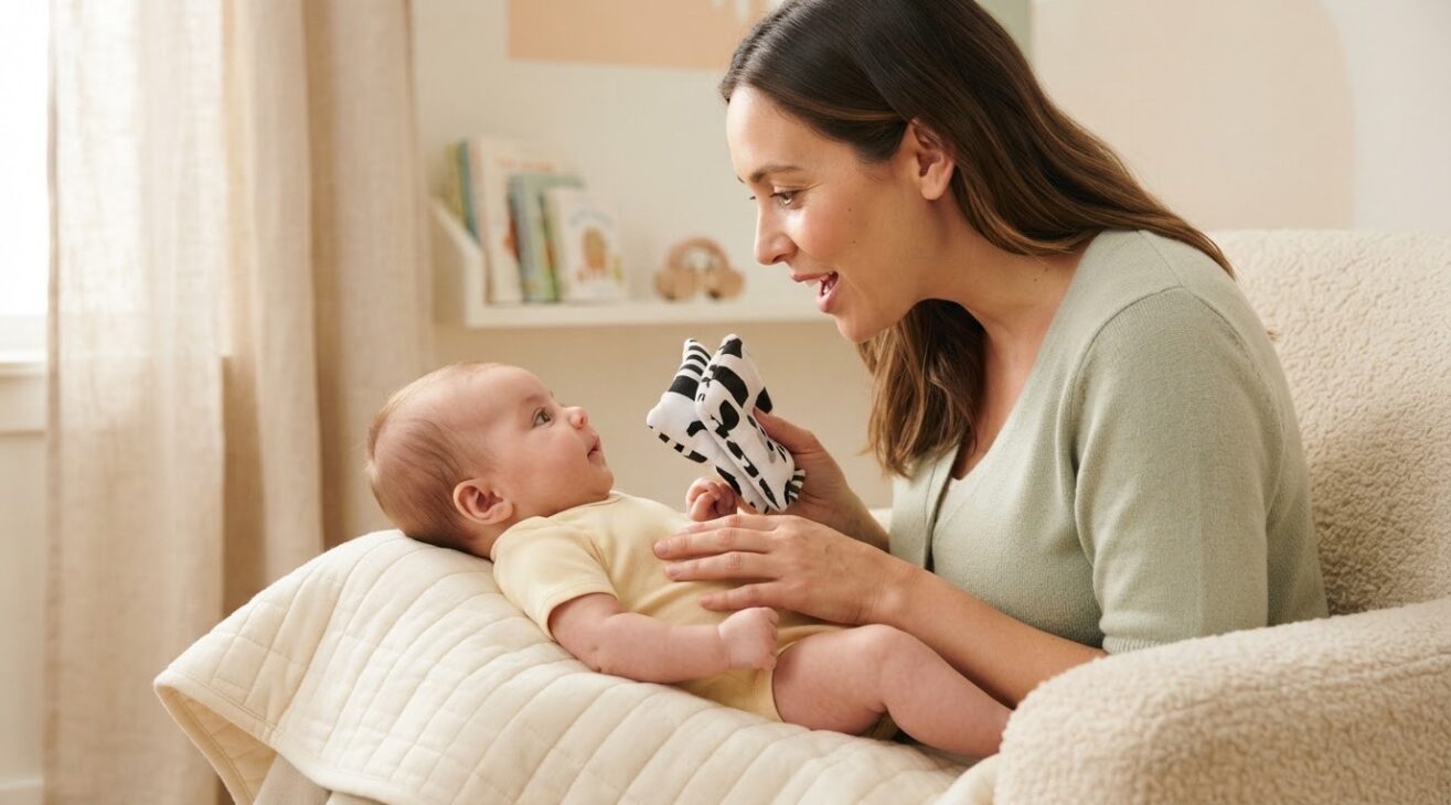 5-Minute Language Play: Responsive Communication for Babies 0–3 Months