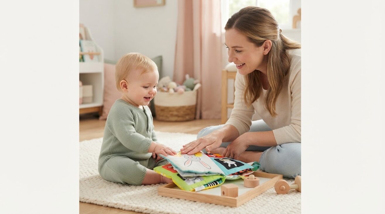 5-Minute Language Play: Responsive Communication for Babies 7–9 Months