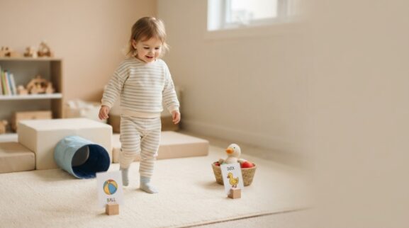 5-Minute Obstacle Courses Activity for 2 Years learning activity for a 2-year-old