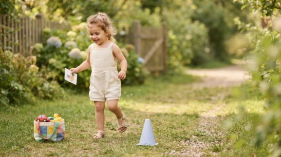 5-Minute Outdoor Movement Activity for 2 Years learning activity for a 2-year-old