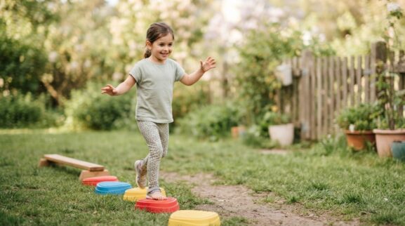 5-Minute Outdoor Movement Activity for 5 Years learning activity for a 5-year-old