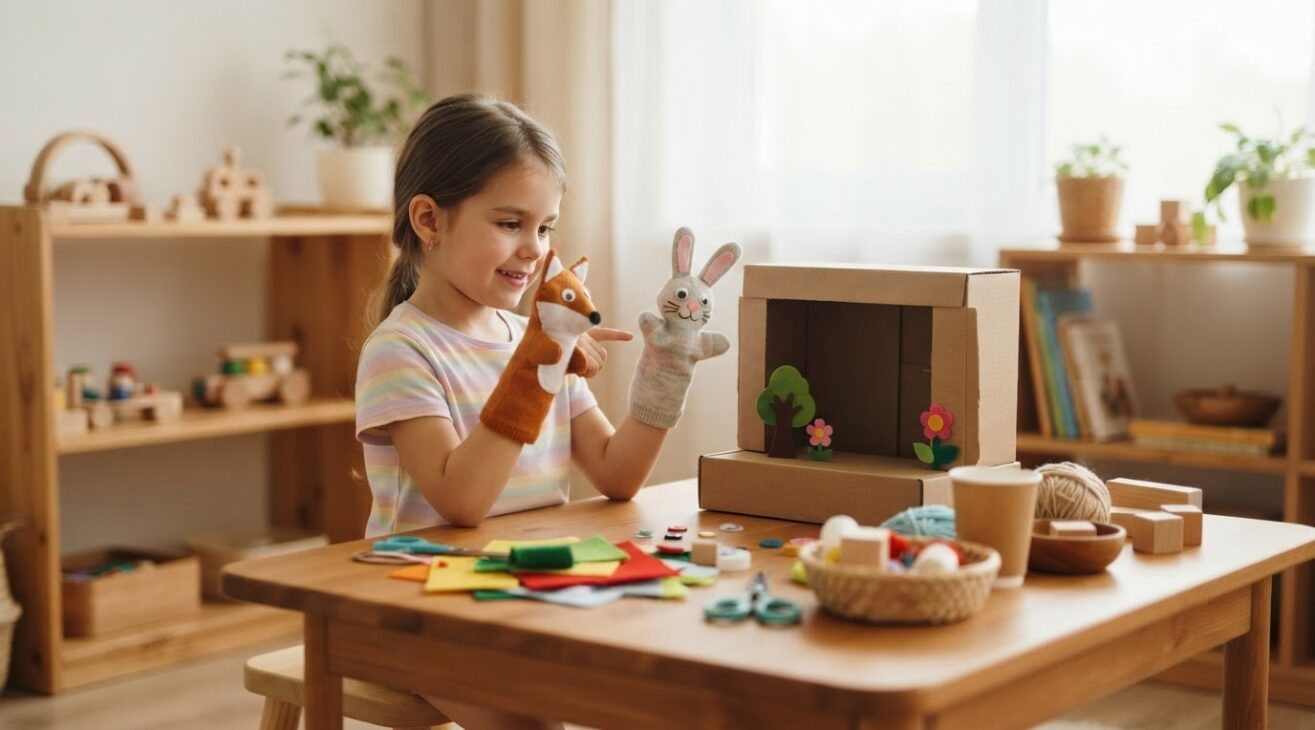 5-Minute Puppets & Character Play Activity for 5-Year-Old Kids