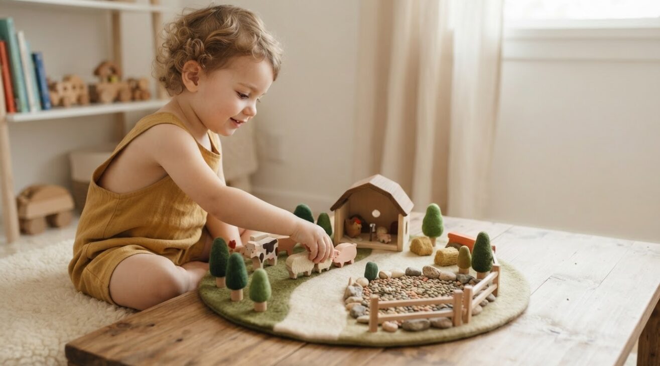 5-Minute Small-World Play Activity for 3-Year-Old Toddlers