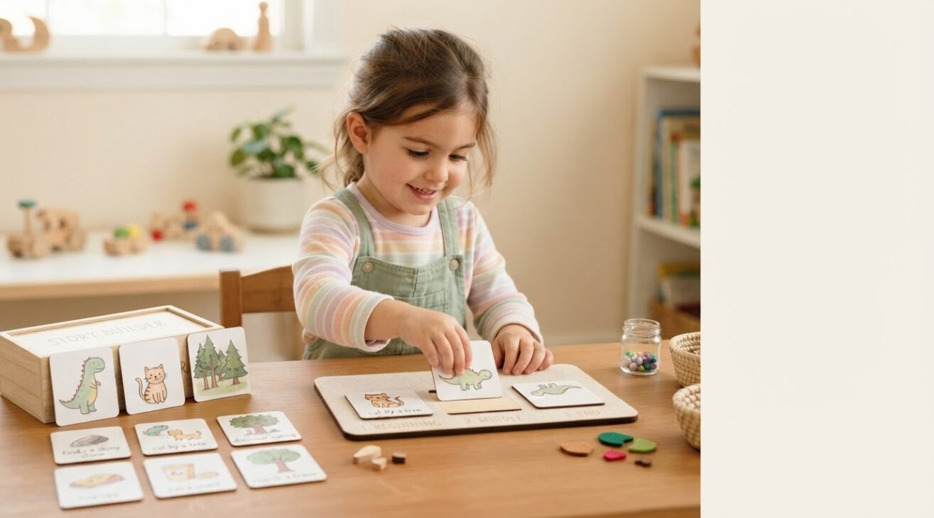 5-Minute Story Creation Activity for 4-Year-Old Kids