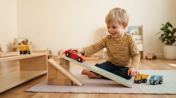 5-Minute Vehicle Pretend Play Activity for 4 Years learning activity for a 4-year-old
