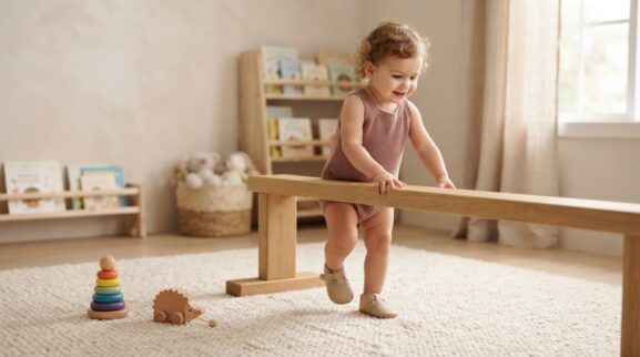 5-Minute Walking & Balance Activity for 1 Year learning activity for a 1-year-old