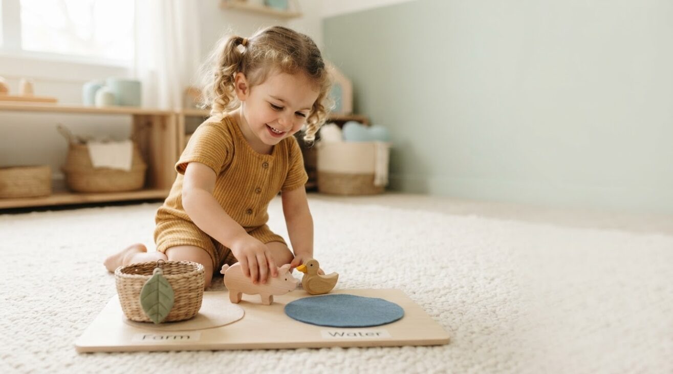 Animal Pretend Play for 2-Year-Old Toddlers