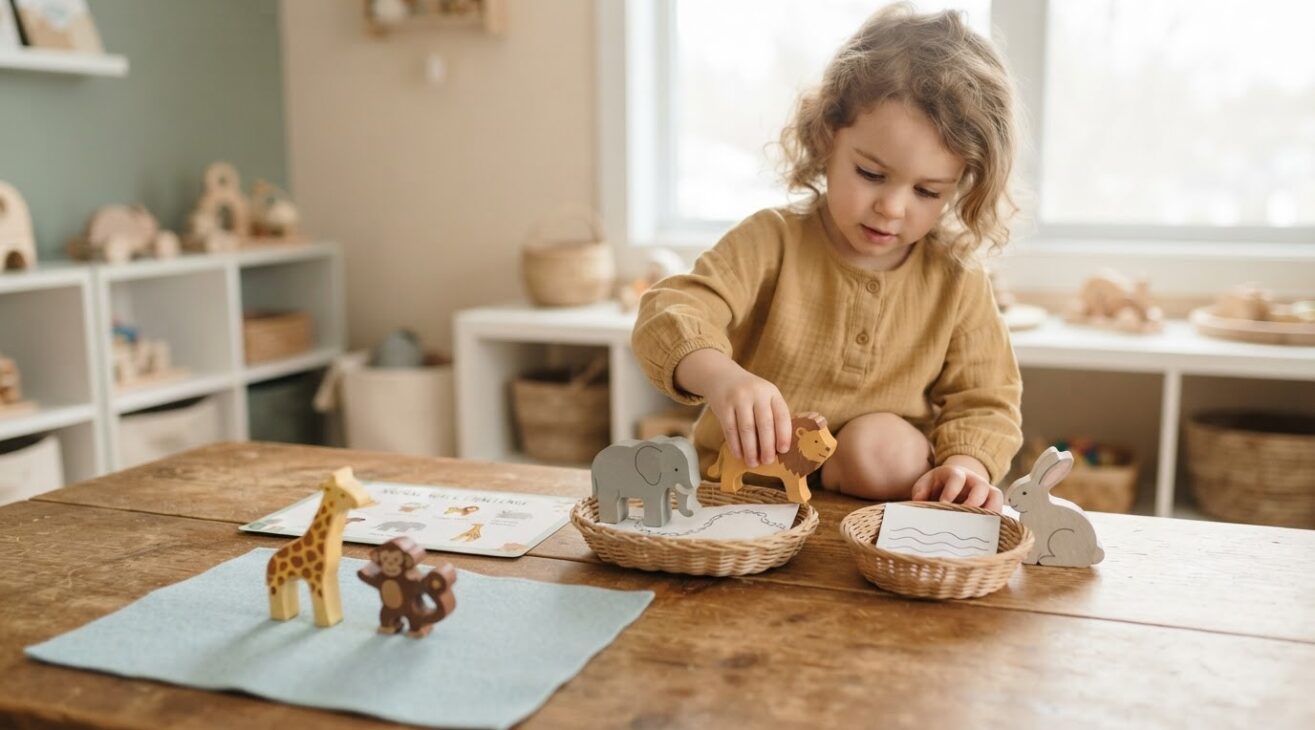 Animal Pretend Play Activity Cards for 4-Year-Old Kids
