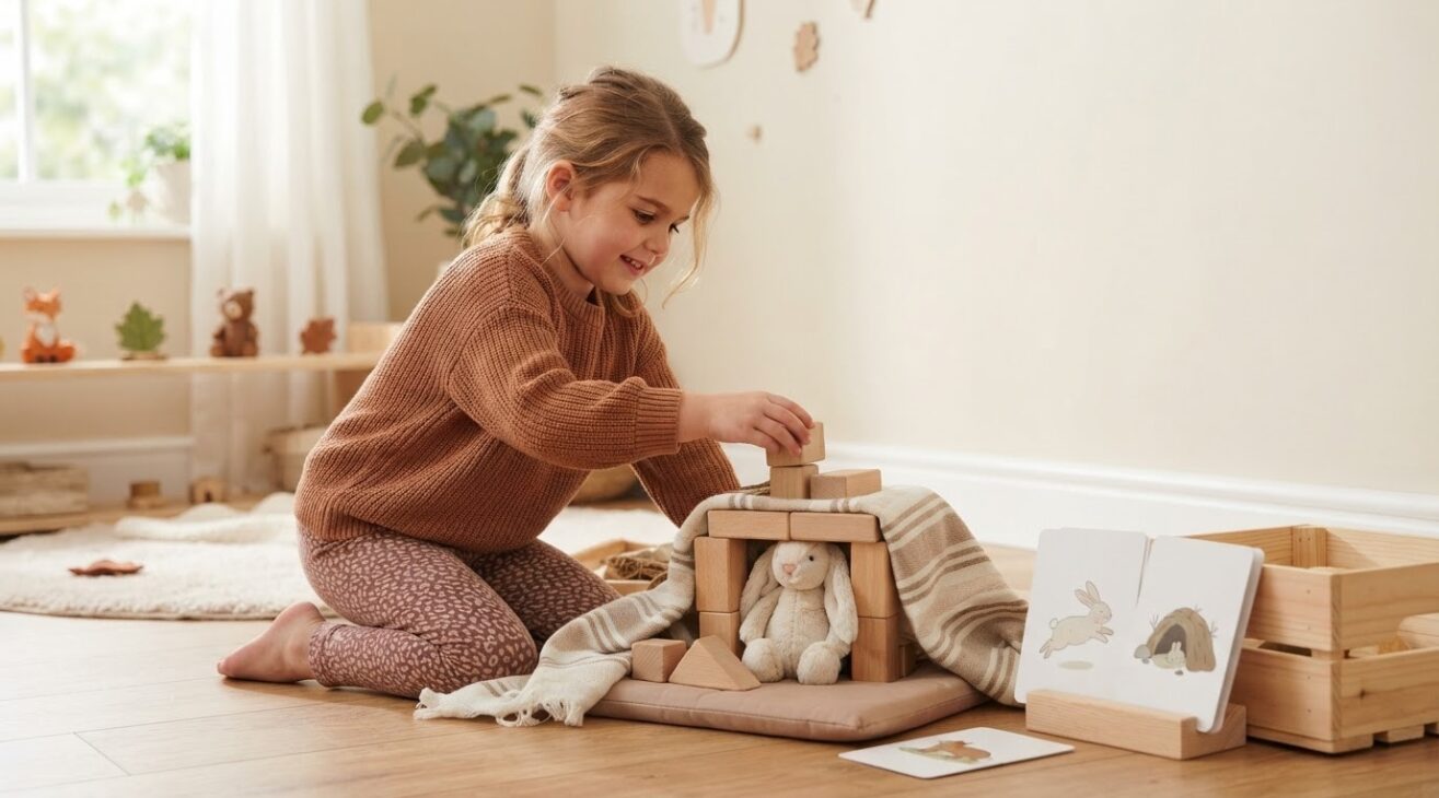 Animal Pretend Play Activity Cards for 5-Year-Old Kids