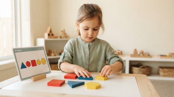 Attention & Following Directions Activity Cards for 5 Years printable learning activity for a 5-year-old