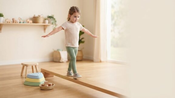 Balance & Coordination Activity Cards for 5 Years printable learning activity for a 5-year-old