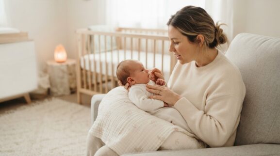 Bedtime Routine Activity Cards for 0–3 Months printable learning activity for a 0–3 month old baby