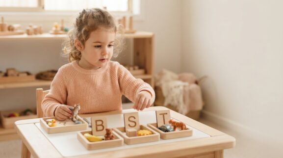 Beginning Sound Adventure learning activity for a 4-year-old