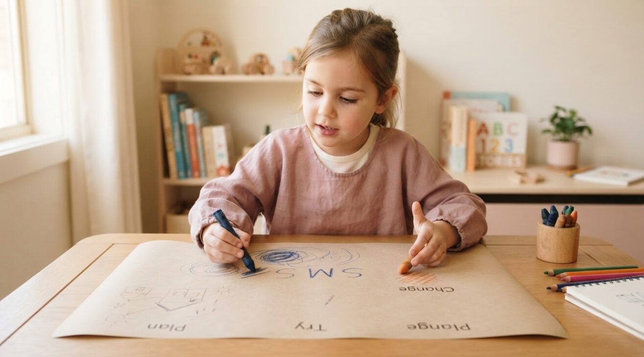 Book & Literacy Play: Early Writing & Mark Making for 5-Year-Old Kids