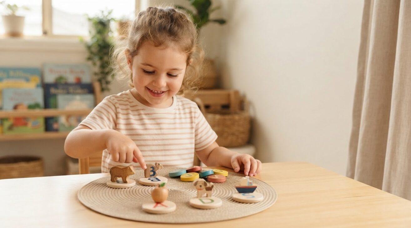 Book & Literacy Play: Letter-Sound Play for 3-Year-Old Toddlers