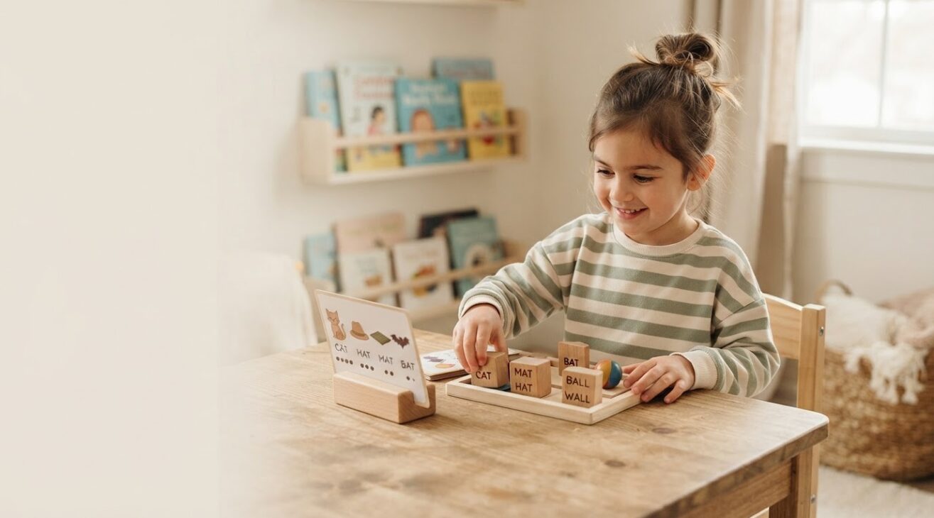 Book & Literacy Play: Rhyming & Sound Awareness for 5-Year-Old Kids