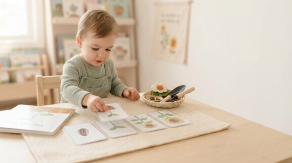 Book & Literacy Play: Sequencing & Retelling for 3 Years learning activity for a 3-year-old