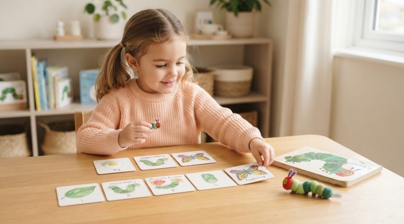 Book & Literacy Play: Sequencing & Retelling for 4-Year-Old Kids