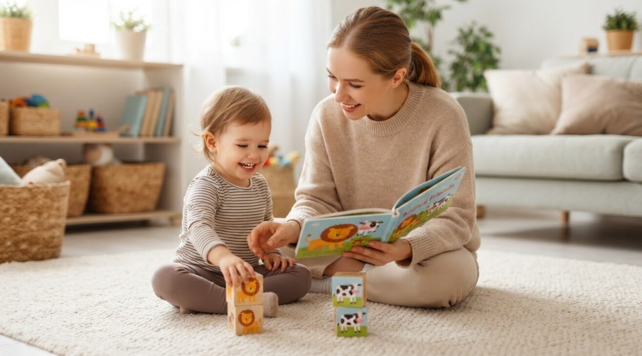 Book & Literacy Play: Shared Reading for 2-Year-Old Toddlers