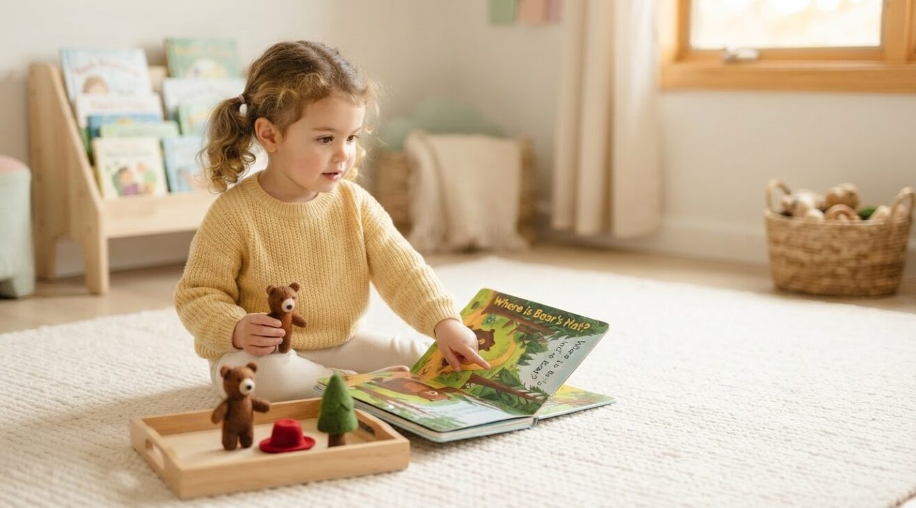 Book & Literacy Play: Story Comprehension for 3-Year-Old Toddlers