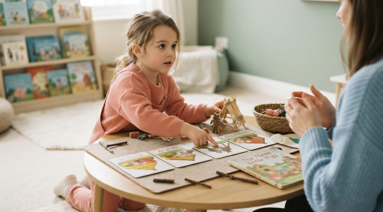 Book & Literacy Play: Story Comprehension for 5-Year-Old Kids