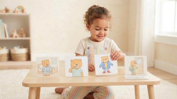 Booza Gets Ready to Go learning activity for a 3-year-old
