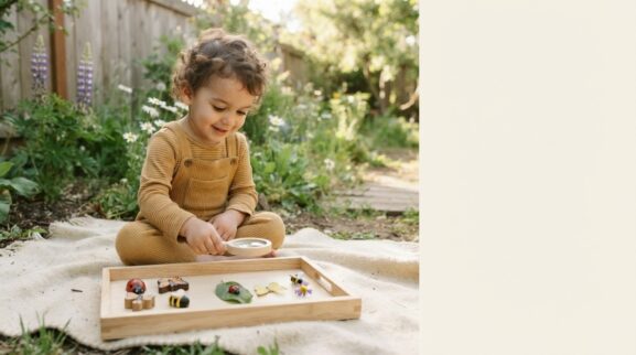 Bugs & Backyard Nature learning activities for a 3-year-old