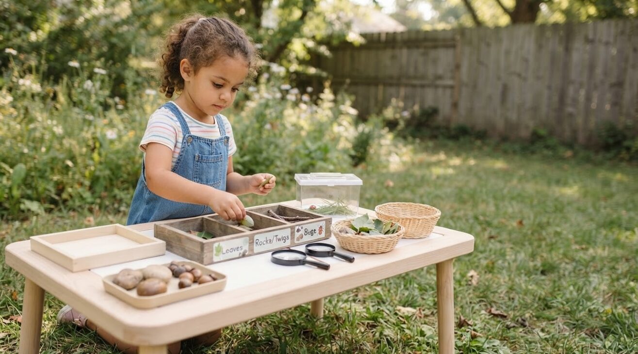 Bugs & Backyard Nature Activity Cards for 4-Year-Old Kids