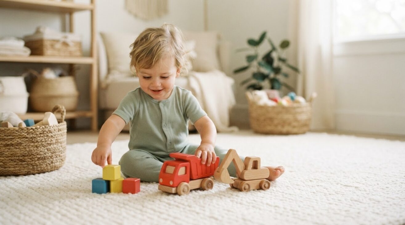 Building & Construction Activity Cards for 1-Year-Old Toddlers