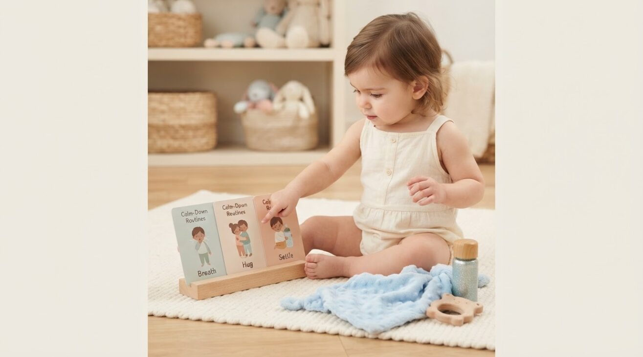 Calm-Down & Regulation Routines Activity Cards for 1-Year-Old Toddlers