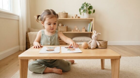 Calm-Down & Regulation Routines Activity Cards for 2 Years printable learning activity for a 2-year-old