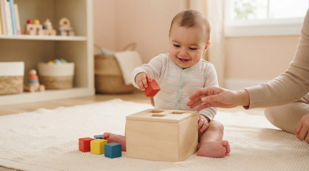 Cause & Effect Activity Cards for Babies 7–9 Months