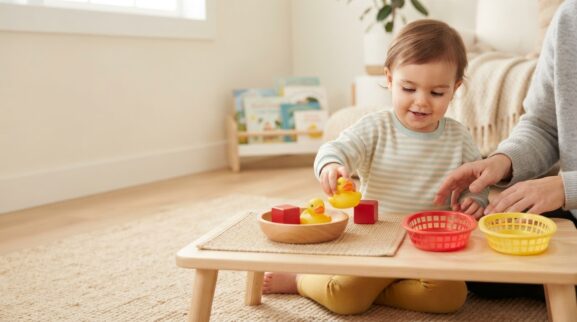 Color Hunt: The Learn-at-Home Companion Guide learning activity for a 2-year-old